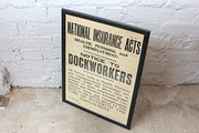 National Insurance Acts Poster