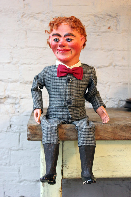 Antique c.1910 Ventriloquist’s Dummy Attributed to Quisto c.1910 Ventriloquist’s Dummy Attributed to Quisto