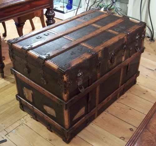 These trunks date from ss although