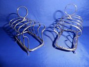 Pair 1912 Sterling Silver Toas