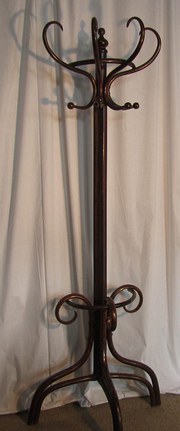 19th Century Bent Wood Hall St