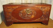 A Carved Oriental Camphor Wood