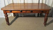 antique furniture a good victorian fruitwood din A Good Victorian Fruitwood Din