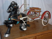 A Handsome Black Mobo Horse an