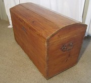 A Large Stripped Pine Dome Top