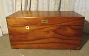 A Large Victorian Camphor Wood