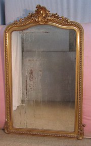 A Very Large French Shabby Gil