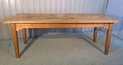 A Victorian Pine Kitchen Table