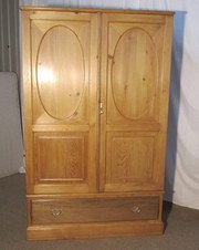 A Victorian Stripped Pine Ward