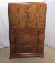 Art Deco Odeon Style Burr Waln