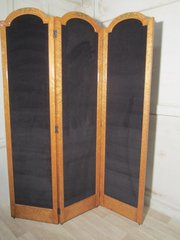 antique furniture art deco screen birds eye mapl Art Deco Screen Birds Eye Mapl