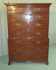 antique furniture early victorian mahogany chest Early Victorian Mahogany Chest