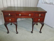 antique furniture elegant mahogany writing or li Elegant Mahogany Writing or Li