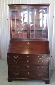 Fine Georgian Bureau Bookcase