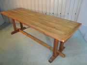 French 7ft6 Oak  Pine Refector