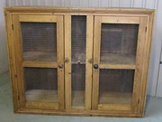 French Rustic Pine Game Cupboa