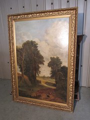 Large Unsigned Victorian Oil P