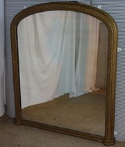 Large Victorian Gold Arched Ov