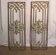 Pair of Large Shabby French Ca