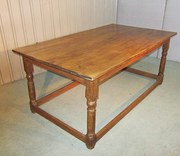 Rare French Walnut Farmhouse T