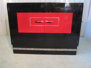 antique furniture retro art deco black lacquered Retro Art Deco Black Lacquered