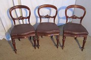 Set of 6 Victorian Mahogany Ba