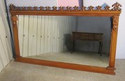 Very Large Victorian Carved Oa