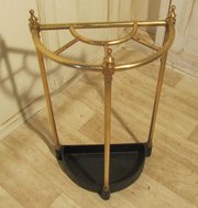 antique furniture victorian brass and iron stick Victorian Brass and Iron Stick
