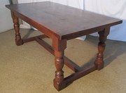 Victorian Oak Farmhouse Dining