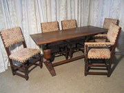 Victorian Oak Refectory Table