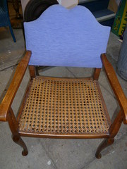 1920S BERGERE  BEDROOM CHAIR