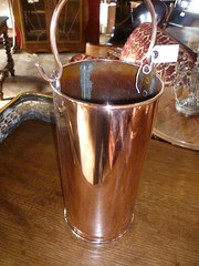 ANTIQUE COPPER CONTAINER