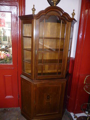 ANTIQUE INLAID DUTCH DISPLAY C