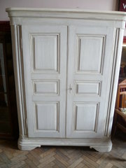 ANTIQUE PAINTED PINE FRENCH AR