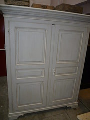 ANTIQUE PAINTED PINE FRENCH WA
