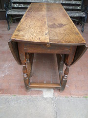 antique furniture period oak gateleg din ANTIQUE PERIOD OAK GATELEG DIN