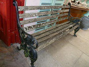 DECORATIVE GARDEN BENCH