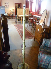 Decorative painted 1930s stand