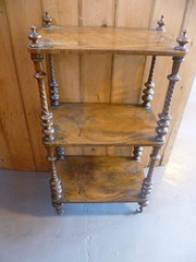 VICTORIAN WALNUT WHATNOT