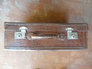 VINTAGE CROCODILE SUITCASE