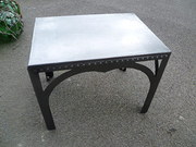VINTAGE GALVANISED COFFEE TABL