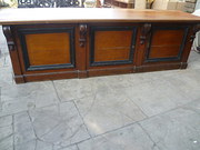 large victorian shop counter