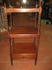 antique furniture victorian mahogany three tier Victorian Mahogany Three Tier