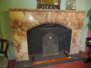 Victorian Pink Marble Fire Sur