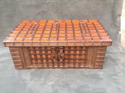antique furniture colonial tea chestcoffee table Colonial Tea ChestCoffee Table