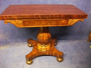 Mahogany William 4th Card Tabl
