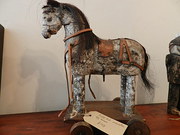 Victorian toy wooden horse
