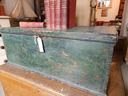 antique furniture georgian painted rustic box georgian painted rustic box