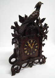 Black Forest Carved Cuckoo Clo