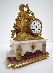 antique clocks & timepieces french mantel clock French Mantel Clock